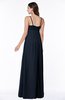 ColsBM Natalie Navy Blue Glamorous A-line Sleeveless Floor Length Ruching Plus Size Bridesmaid Dresses