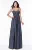 ColsBM Natalie Nightshadow Blue Glamorous A-line Sleeveless Floor Length Ruching Plus Size Bridesmaid Dresses