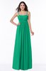 ColsBM Natalie Pepper Green Glamorous A-line Sleeveless Floor Length Ruching Plus Size Bridesmaid Dresses