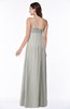 ColsBM Natalie Platinum Glamorous A-line Sleeveless Floor Length Ruching Plus Size Bridesmaid Dresses