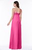 ColsBM Natalie Rose Pink Glamorous A-line Sleeveless Floor Length Ruching Plus Size Bridesmaid Dresses