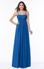 ColsBM Natalie Royal Blue Glamorous A-line Sleeveless Floor Length Ruching Plus Size Bridesmaid Dresses