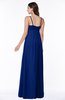 ColsBM Natalie Sodalite Blue Glamorous A-line Sleeveless Floor Length Ruching Plus Size Bridesmaid Dresses