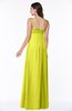 ColsBM Natalie Sulphur Spring Glamorous A-line Sleeveless Floor Length Ruching Plus Size Bridesmaid Dresses