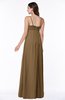 ColsBM Natalie Truffle Glamorous A-line Sleeveless Floor Length Ruching Plus Size Bridesmaid Dresses