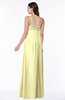 ColsBM Natalie Wax Yellow Glamorous A-line Sleeveless Floor Length Ruching Plus Size Bridesmaid Dresses