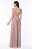 ColsBM Fiona Bridal Rose Classic A-line Asymmetric Neckline Chiffon Floor Length Sash Plus Size Bridesmaid Dresses
