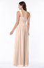 ColsBM Fiona Fresh Salmon Classic A-line Asymmetric Neckline Chiffon Floor Length Sash Plus Size Bridesmaid Dresses