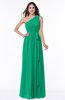 ColsBM Fiona Pepper Green Classic A-line Asymmetric Neckline Chiffon Floor Length Sash Plus Size Bridesmaid Dresses