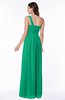 ColsBM Fiona Pepper Green Classic A-line Asymmetric Neckline Chiffon Floor Length Sash Plus Size Bridesmaid Dresses