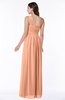 ColsBM Fiona Salmon Classic A-line Asymmetric Neckline Chiffon Floor Length Sash Plus Size Bridesmaid Dresses