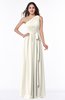 ColsBM Fiona Whisper White Classic A-line Asymmetric Neckline Chiffon Floor Length Sash Plus Size Bridesmaid Dresses