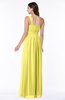 ColsBM Fiona Yellow Iris Classic A-line Asymmetric Neckline Chiffon Floor Length Sash Plus Size Bridesmaid Dresses