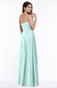 ColsBM Lily Blue Glass Plain A-line Strapless Chiffon Ruching Plus Size Bridesmaid Dresses