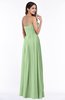 ColsBM Lily Sage Green Plain A-line Strapless Chiffon Ruching Plus Size Bridesmaid Dresses