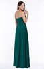 ColsBM Lily Shaded Spruce Plain A-line Strapless Chiffon Ruching Plus Size Bridesmaid Dresses