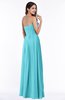 ColsBM Lily Turquoise Plain A-line Strapless Chiffon Ruching Plus Size Bridesmaid Dresses