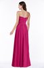 ColsBM Leslie Beetroot Purple Classic Strapless Sleeveless Zipper Floor Length Ribbon Plus Size Bridesmaid Dresses