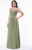 ColsBM Leslie Moss Green Classic Strapless Sleeveless Zipper Floor Length Ribbon Plus Size Bridesmaid Dresses