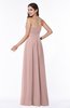 ColsBM Virginia Blush Pink Simple Sweetheart Sleeveless Chiffon Floor Length Ruching Plus Size Bridesmaid Dresses