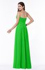 ColsBM Virginia Classic Green Simple Sweetheart Sleeveless Chiffon Floor Length Ruching Plus Size Bridesmaid Dresses