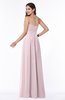ColsBM Virginia Pale Lilac Simple Sweetheart Sleeveless Chiffon Floor Length Ruching Plus Size Bridesmaid Dresses