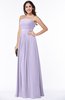 ColsBM Virginia Pastel Lilac Simple Sweetheart Sleeveless Chiffon Floor Length Ruching Plus Size Bridesmaid Dresses