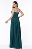 ColsBM Leyla Blue Green Modern A-line Sleeveless Zipper Chiffon Plus Size Bridesmaid Dresses