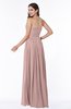 ColsBM Leyla Blush Pink Modern A-line Sleeveless Zipper Chiffon Plus Size Bridesmaid Dresses