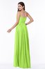 ColsBM Leyla Bright Green Modern A-line Sleeveless Zipper Chiffon Plus Size Bridesmaid Dresses