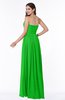 ColsBM Leyla Classic Green Modern A-line Sleeveless Zipper Chiffon Plus Size Bridesmaid Dresses