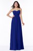 ColsBM Leyla Electric Blue Modern A-line Sleeveless Zipper Chiffon Plus Size Bridesmaid Dresses