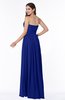 ColsBM Leyla Electric Blue Modern A-line Sleeveless Zipper Chiffon Plus Size Bridesmaid Dresses