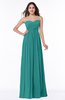ColsBM Leyla Emerald Green Modern A-line Sleeveless Zipper Chiffon Plus Size Bridesmaid Dresses