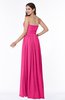 ColsBM Leyla Fandango Pink Modern A-line Sleeveless Zipper Chiffon Plus Size Bridesmaid Dresses