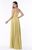 ColsBM Leyla Gold Modern A-line Sleeveless Zipper Chiffon Plus Size Bridesmaid Dresses