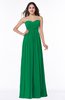 ColsBM Leyla Green Modern A-line Sleeveless Zipper Chiffon Plus Size Bridesmaid Dresses