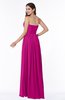 ColsBM Leyla Hot Pink Modern A-line Sleeveless Zipper Chiffon Plus Size Bridesmaid Dresses