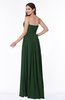 ColsBM Leyla Hunter Green Modern A-line Sleeveless Zipper Chiffon Plus Size Bridesmaid Dresses