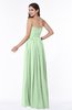 ColsBM Leyla Light Green Modern A-line Sleeveless Zipper Chiffon Plus Size Bridesmaid Dresses