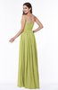 ColsBM Leyla Linden Green Modern A-line Sleeveless Zipper Chiffon Plus Size Bridesmaid Dresses
