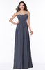 ColsBM Leyla Nightshadow Blue Modern A-line Sleeveless Zipper Chiffon Plus Size Bridesmaid Dresses