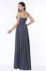ColsBM Leyla Nightshadow Blue Modern A-line Sleeveless Zipper Chiffon Plus Size Bridesmaid Dresses