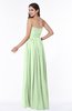 ColsBM Leyla Pale Green Modern A-line Sleeveless Zipper Chiffon Plus Size Bridesmaid Dresses