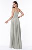 ColsBM Leyla Platinum Modern A-line Sleeveless Zipper Chiffon Plus Size Bridesmaid Dresses