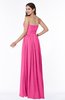 ColsBM Leyla Rose Pink Modern A-line Sleeveless Zipper Chiffon Plus Size Bridesmaid Dresses