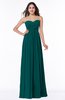 ColsBM Leyla Shaded Spruce Modern A-line Sleeveless Zipper Chiffon Plus Size Bridesmaid Dresses