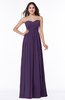 ColsBM Leyla Violet Modern A-line Sleeveless Zipper Chiffon Plus Size Bridesmaid Dresses
