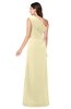 ColsBM Samantha Anise Flower Vintage A-line Asymmetric Neckline Sleeveless Half Backless Draped Plus Size Bridesmaid Dresses
