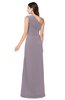 ColsBM Samantha Sea Fog Vintage A-line Asymmetric Neckline Sleeveless Half Backless Draped Plus Size Bridesmaid Dresses